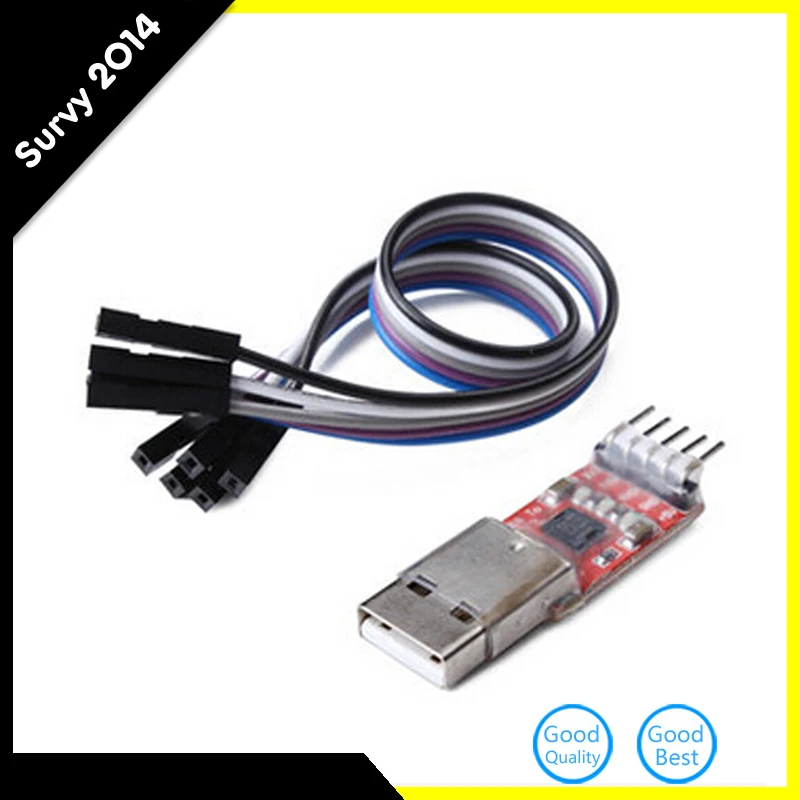 CP2102 Серийный конвертер USB 2 0 в TTL UART STC Скачать 5PIN модуль с Dupont линия 45x14x8мм|usb 2.0|usb 2.0
