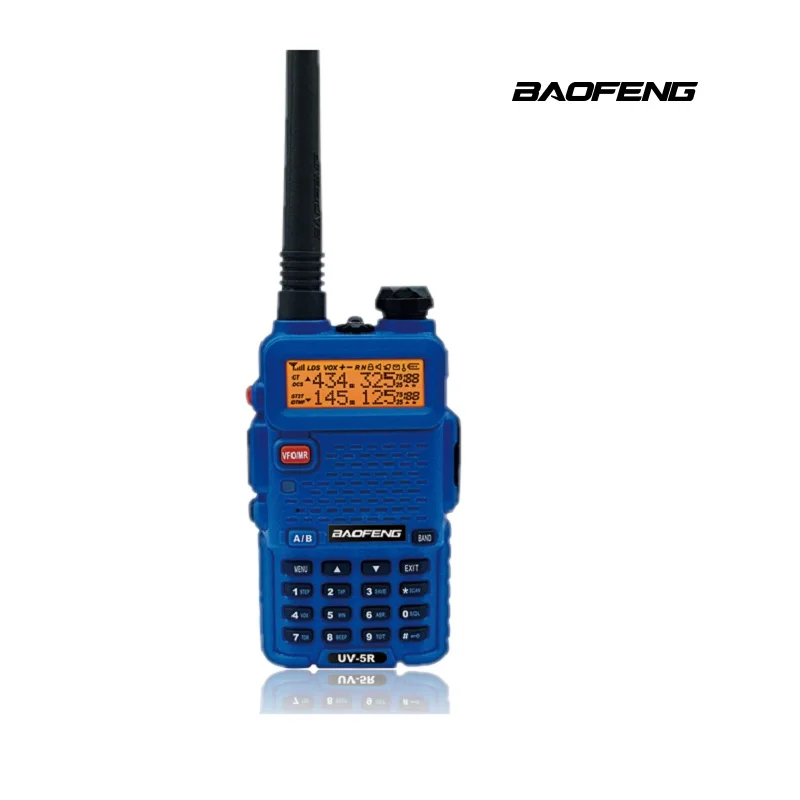 BaoFeng UV-5R рация 5 цветов Профессиональный CB радио Baofeng UV5R трансивер 128CH 5 Вт VHF& UHF Ручной для спорта на открытом воздухе