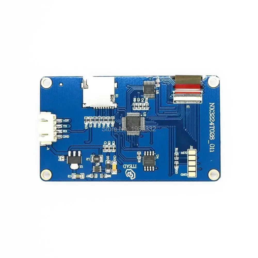 100 шт. WS16 2 8 &quot2 дюймов Nextion TFT сенсорный экран UART HMI умный ЖК дисплей панель модуля