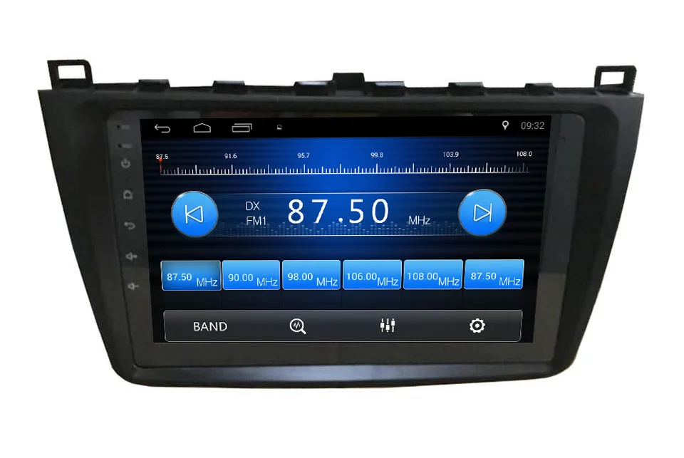 Perfect Nedehe 9 inch 2G RAM+32G ROM Quad core Android 8.1 car dvd for Mazda 6 2010 -2014 car radio gps navigation multimedia player 7