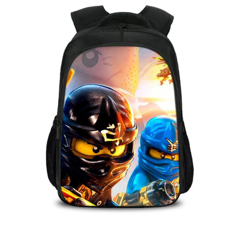 Детские школьные сумки ninjago, школьный рюкзак для мальчиков, сумка для книг с принтом игр, рюкзак для подростков, sac a dos enfant