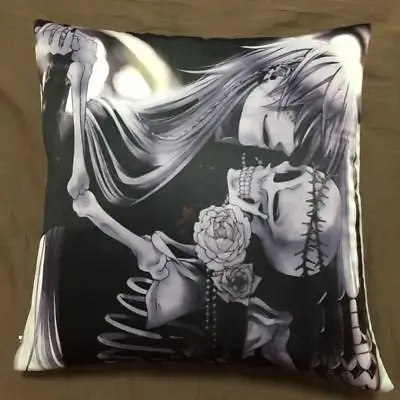 Suef Аниме Манга игра Черный Дворецкий Kuroshitsuji Grell аниме Двусторонняя Подушка Чехол
