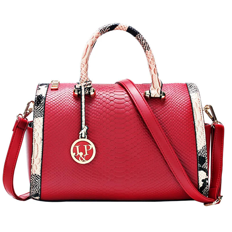 Famous Fashion Casual Serpentine Luxury Handbags Red Women Bags Designer Pillow White and Black Women Shoulder