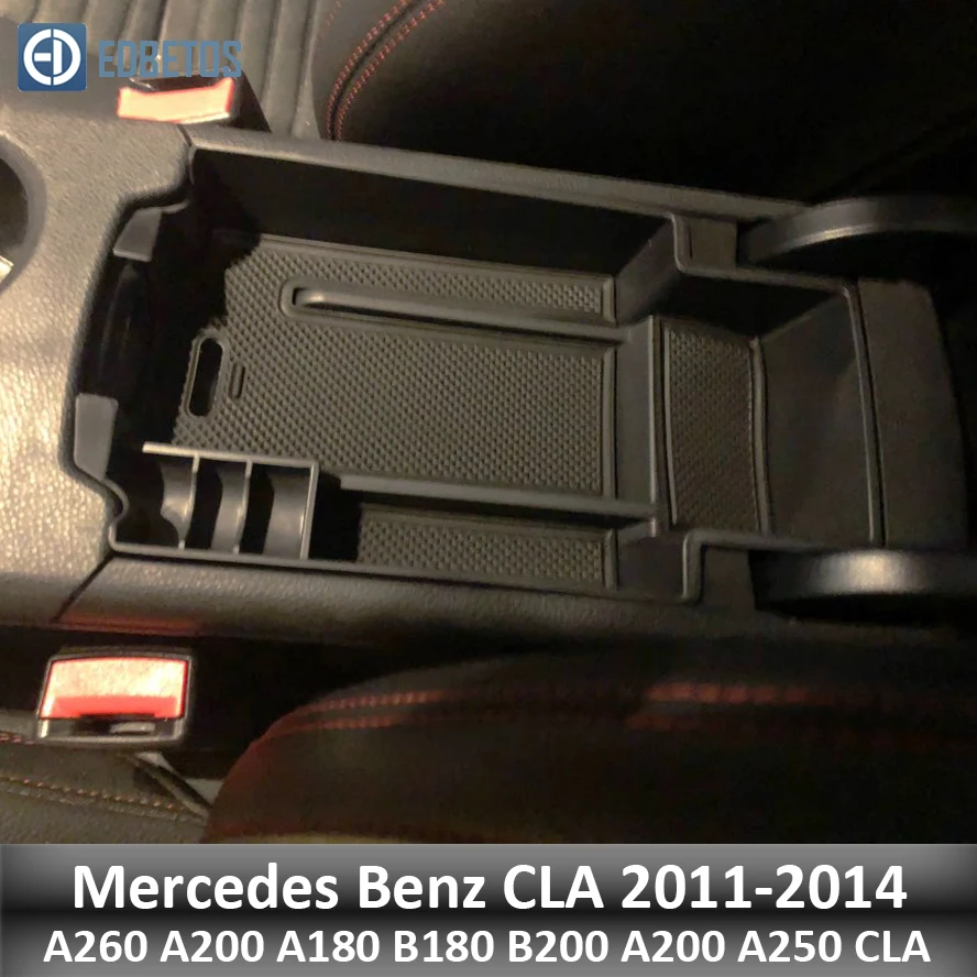 Подлокотник для хранения Коробка для Mercedes Benz A260 A200 A180 B180 B200 A200 A250 CLA GLA200 GLA220CDI GLA250 W176 A180 W246 B180 2011-14