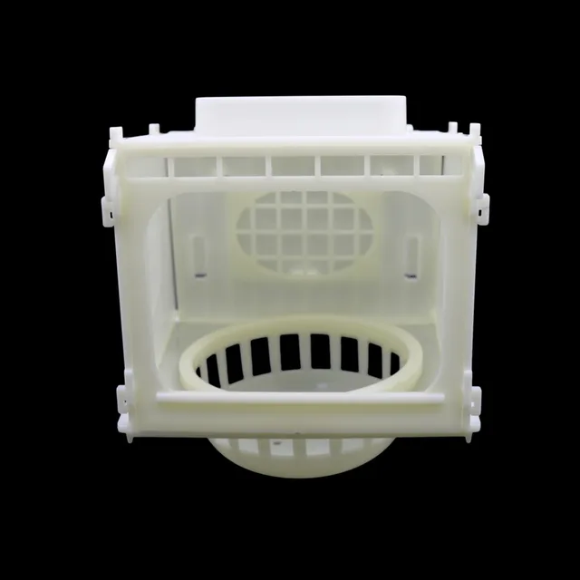 1 Pcs Bird Supplies Removable Bird Nest White High Quality Plastic Bird House Parrot Cage Pet Tool 3