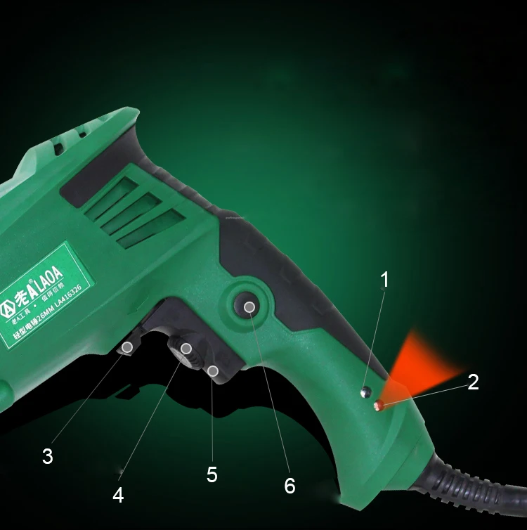 LAOA свет Вес многофункциональный электрический молоток 26 мм Диаметр тройной назначения электродрель
