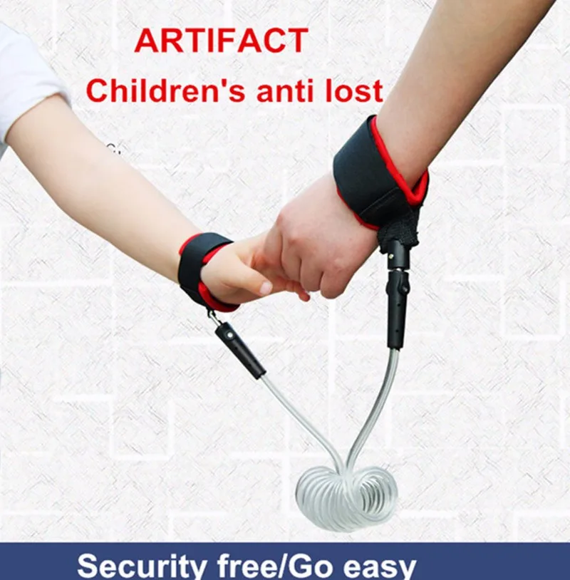 Baby Toddler Harness with Tether Leash Safety Strap kids Wrist Link