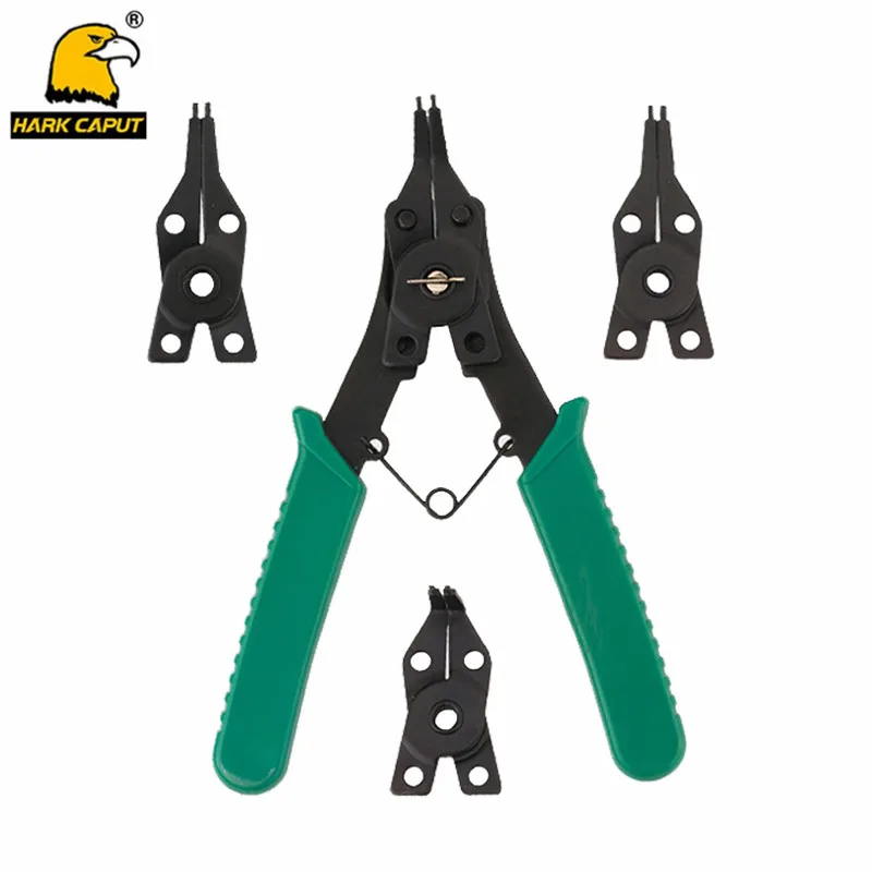 Щипцы Стопорные 4 в 1 комбинированные клещи с гибкой головкой|snap ring pliers|combination