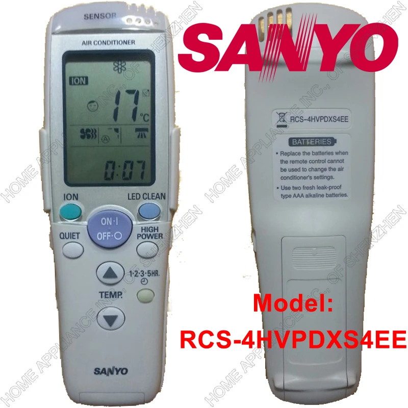 Sanyo Air Conditioning Remote Control