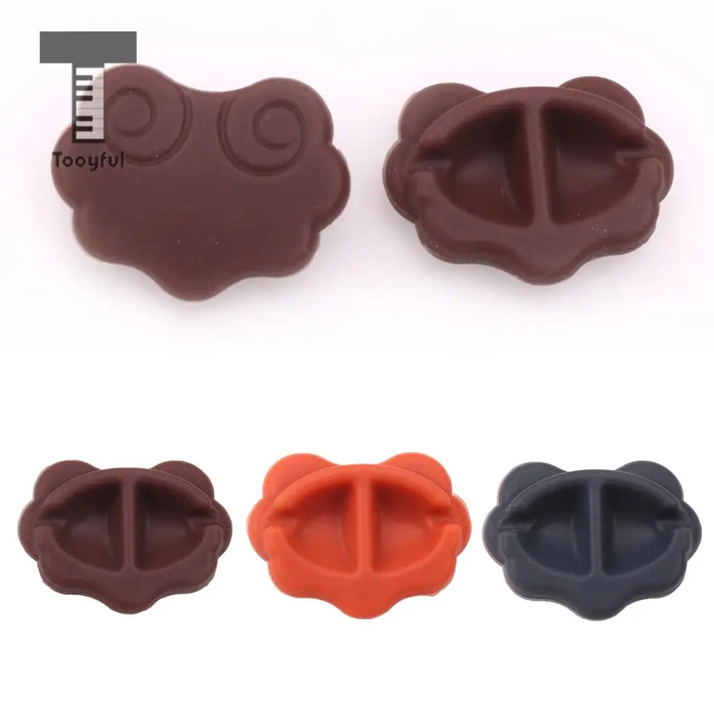 2pcs Erhu Sound Filter Silencer Pads for String Instrument Accessory