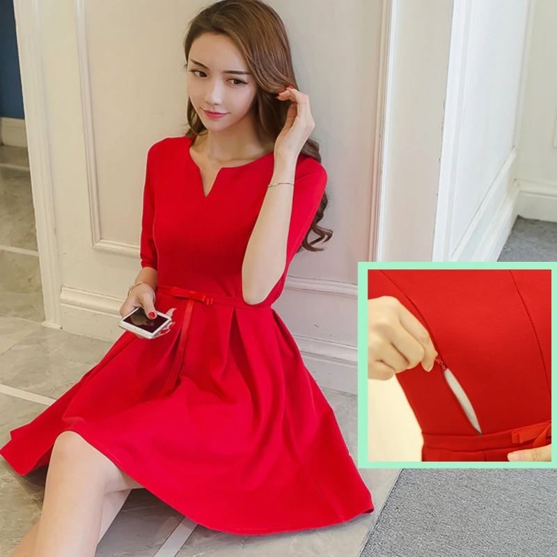 妊婦服 18 春夏のファッションパーティー母性看護ドレス妊娠中の女性の授乳ドレス服 Dress For Pregnant Maternity Dressesparty Maternity Dress Aliexpress