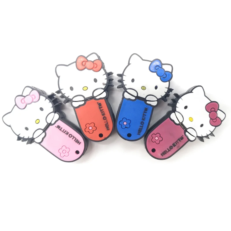 Дешевый Hello kitty карту флэш памяти с интерфейсом usb 64 ГБ 32 ГБ 16 ГБ 8 ГБ 4 ГБ флешки кот карты памяти Флеш накопитель usb stick реальная емкость cle