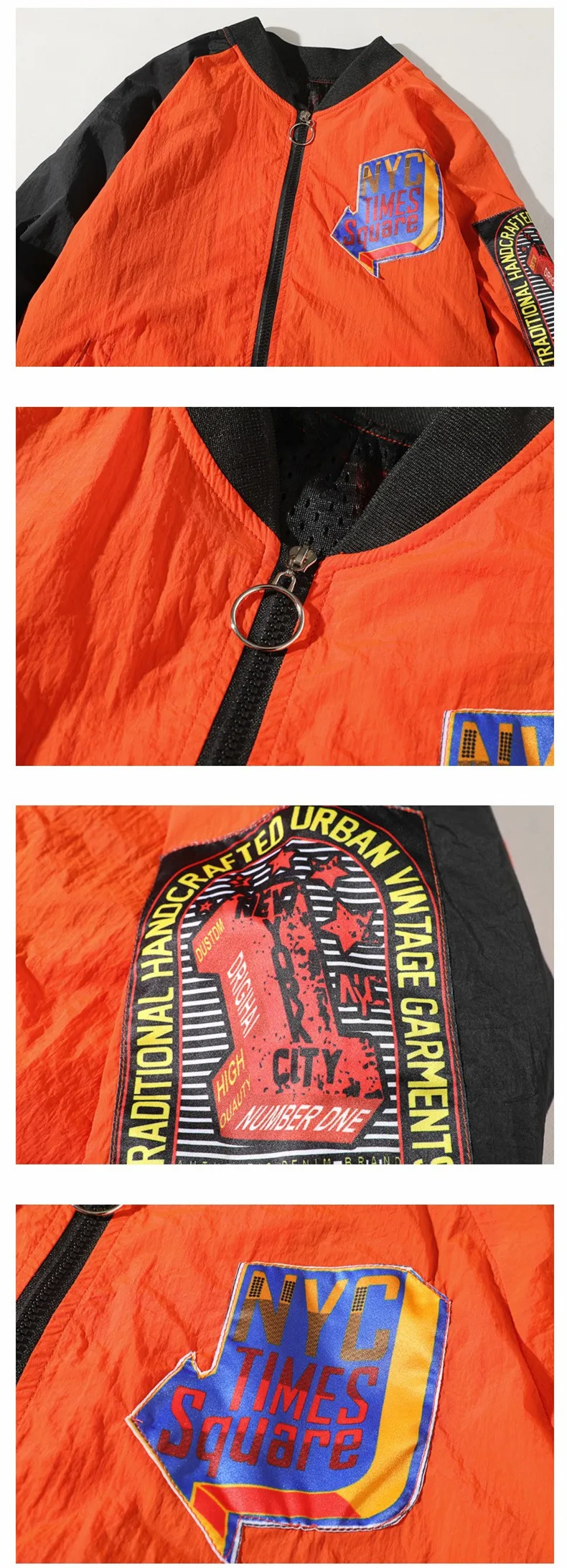 Una Reta куртки мужские Новые хип-хоп бренд Тонкий спортивный костюм пальто Модная Повседневная Уличная мужская бейсбольная куртка с узором