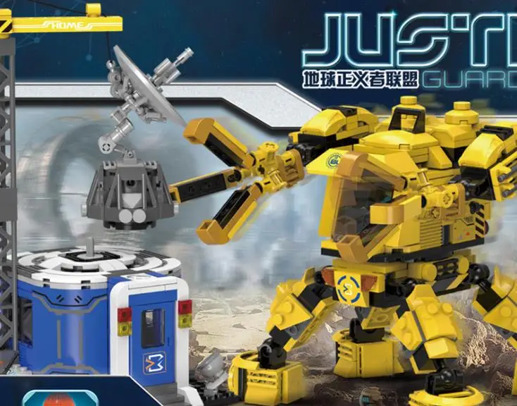 

XingBao 02103 new kids toys City Series The Alien Engineering Set Model Building Blocks DIY Bricks Toys Christmas Gifts For BOYS