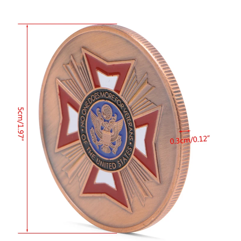 Монеты сувенир No. One делает больше для ветеранов памятная монета коллекция сувенир