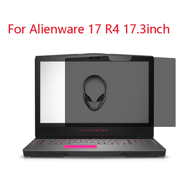 

For Alienware 17 R4 17.3inch laptop screen Privacy Screen Protector Privacy Anti-Blu-ray effective protection of vision