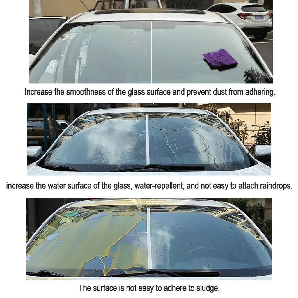 Автомобильное стекло покрытие агент непромокаемый агент стекло дождь знак масло Съемник пленки