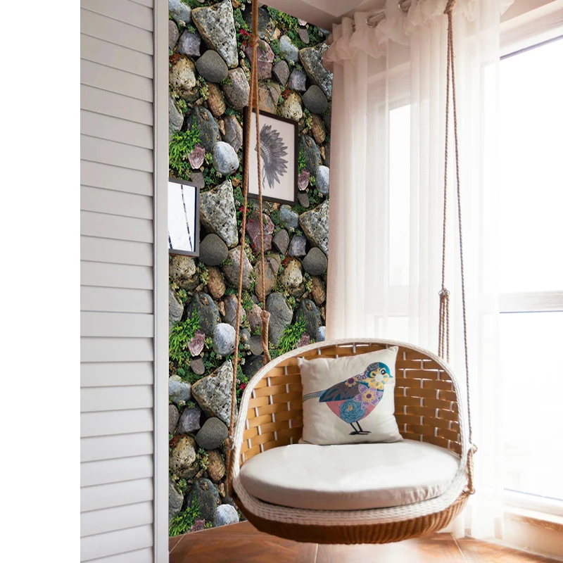 

Stone Brick wall Wallpaper Roll papel de parede 3D Living Room Background Wall Decor Art Wall Paper ST-1032