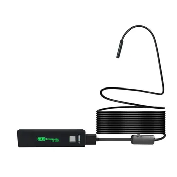 

HISEEU IP68 Wireless endoscope, WiFi Endoscopy Camera HD1200P Camera Snake With 8 LED Applied To Mobile Phone Connection