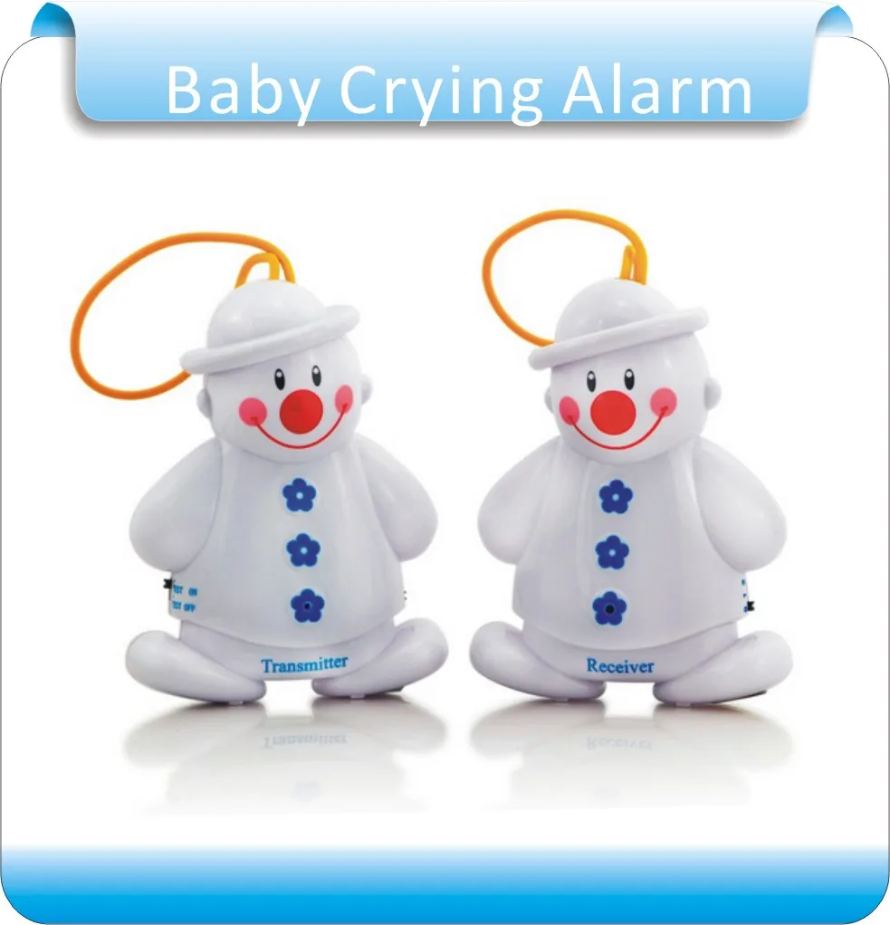 Lovely Snowman Design Wireless Infant Baby Alarm Sleep Cry alarm