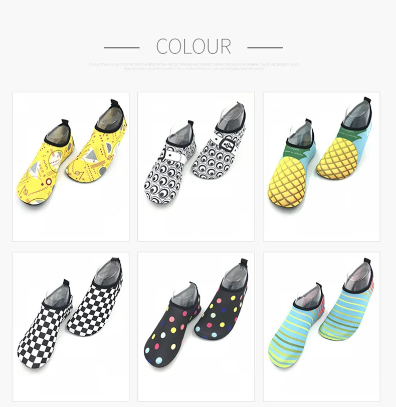 1 (12)CHILO CUBE Wade Water Shoes Men Women Striped Beach Pool Dance Swim Surf Yoga Diving Aqua Shoes 