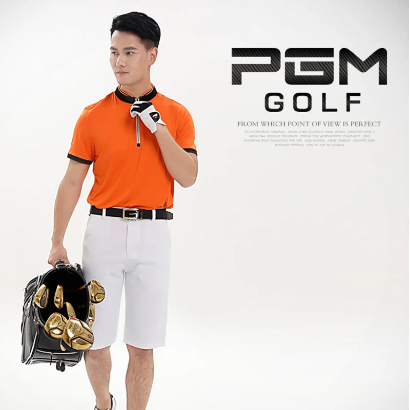 Мужские брюки для занятий гольфом от бренда Pgm, Спортивные шорты летние сухой подходят карман брюки дышащая теннис; бейсбол одежда для гольфа XXS-XXXL AA11851