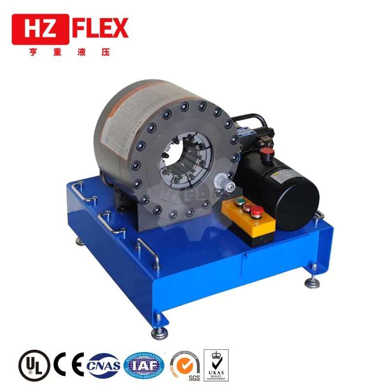 

2019 HZFLEX HZ-24 High pressure Finn Power 1/4-2" hydraulic hose crimping machine for sale