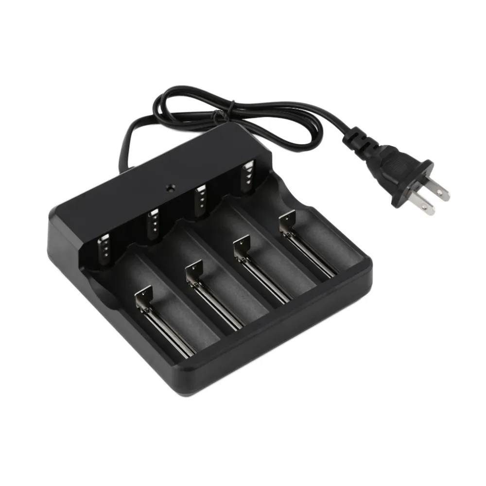 4 шт 9800mAh 3 7 V 18650 перезаряжаемые литий ионные батареи батарея + США/ЕС