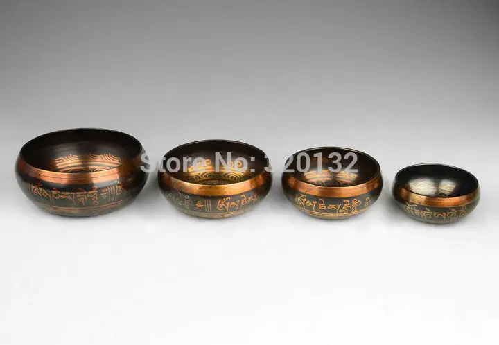 

BOWL GONDEN TONNED METAL HEALING BOWL/BUDDHISM 150mm Diameter Wholesale very good Gift