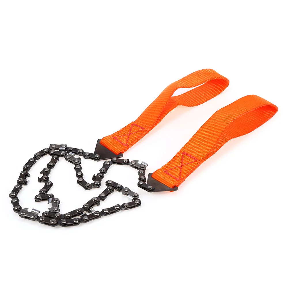 New Pocket Chain Saw Hand Red Chainsaw Chain Camping Saws Portable Saws
