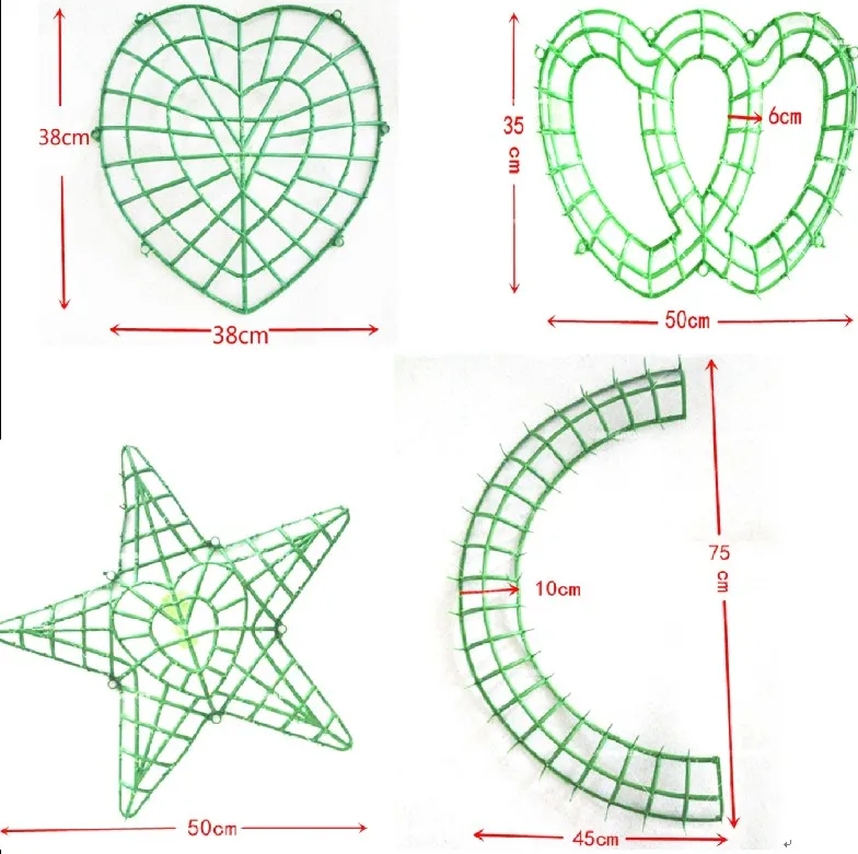 

2019 artificial flowers accessories DIY wedding car decor stage backdrops Pendant DIY heart fake flower racks flower mud belt