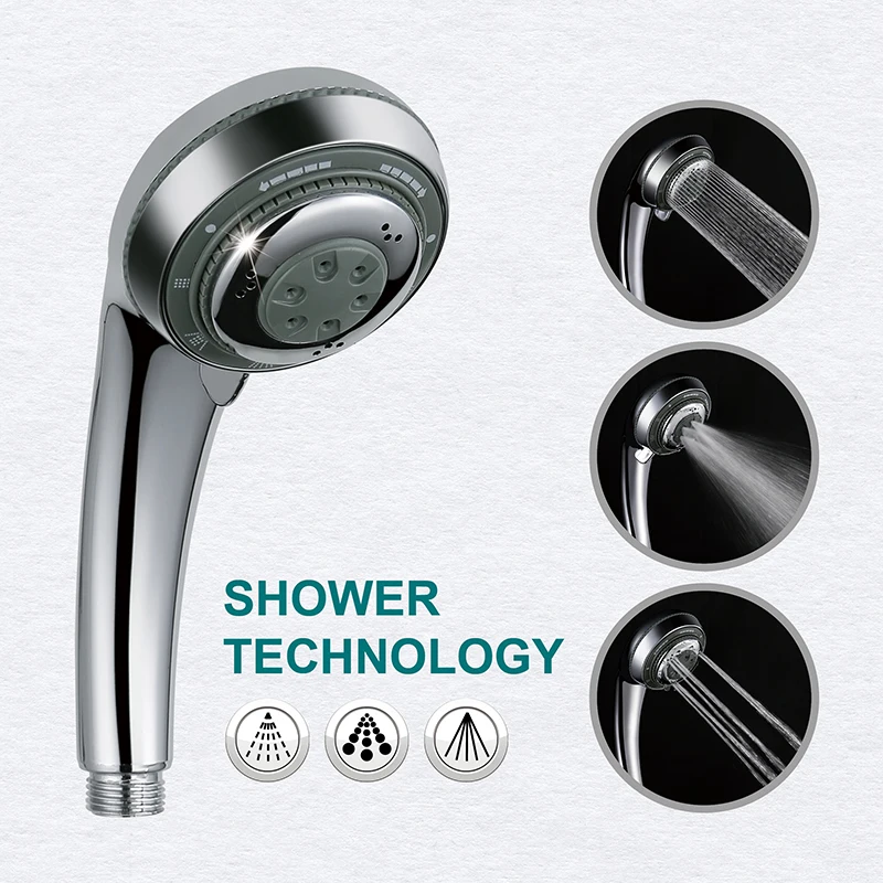 LOY 3 Function Adjustable Jetting Shower Filter High Pressure Water Saving Head Handheld Nozzle 21002 | Обустройство дома