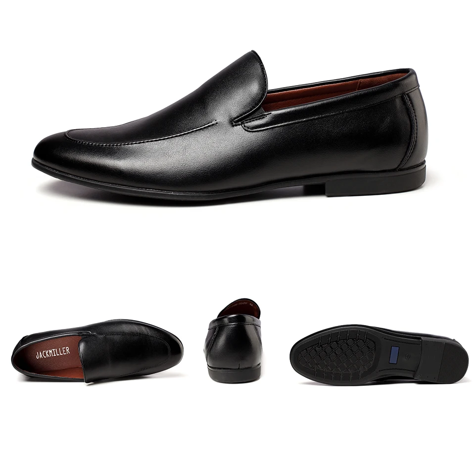 Домкрат Лидирующий бренд мужские торжественное платье модные туфли из PU искусственной кожи, без шнуровки, на вечерние свадебные туфли мужская обувь на плоской подошве, лоферы черного цвета