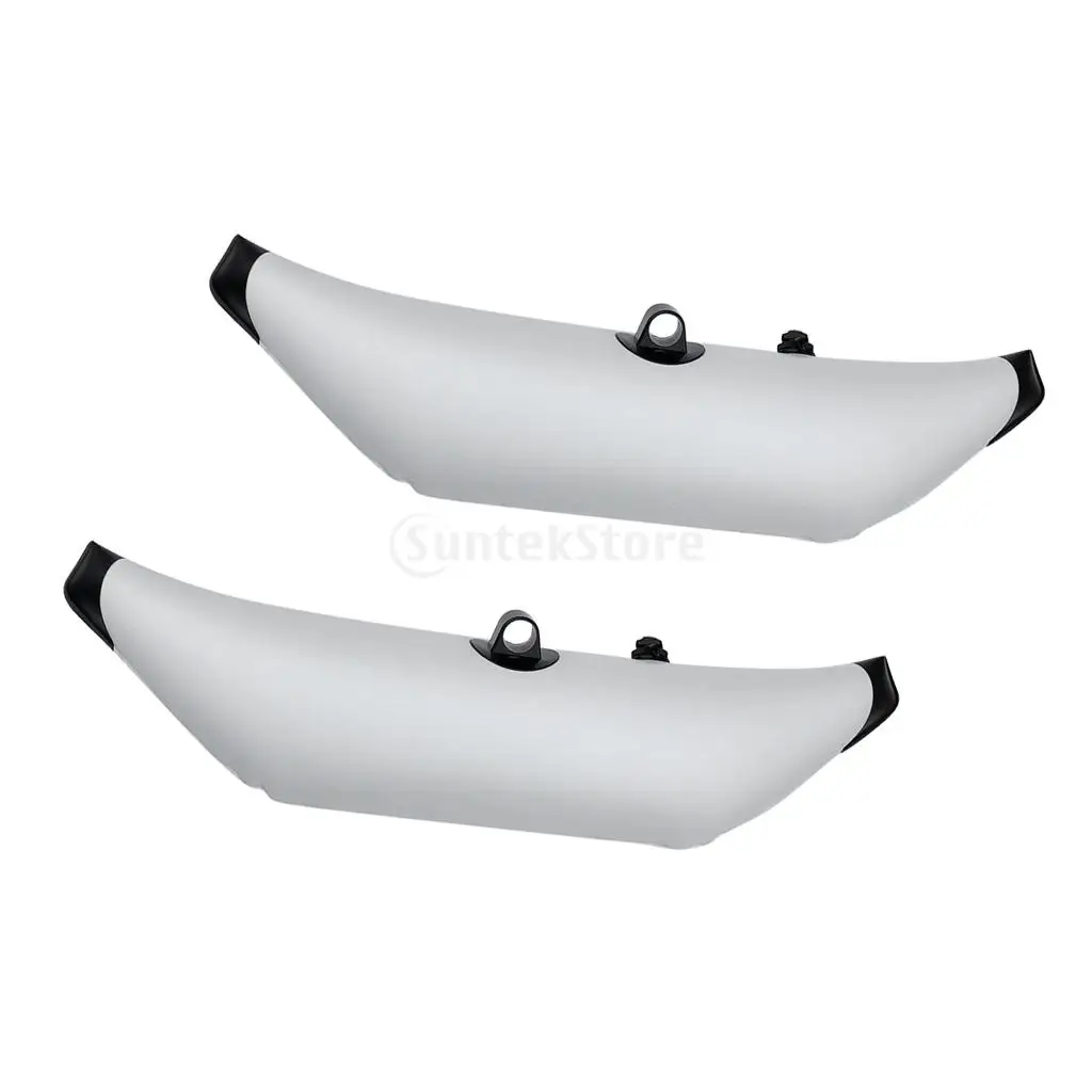 

2 Pieces Heavy Duty PVC Inflatable Outrigger / Stabilizer Water Float Buoy for Kayak Canoe Fishing Standing Beginners