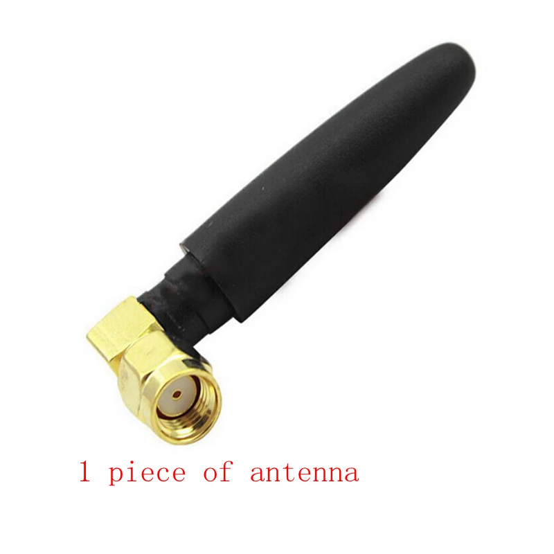 2.4GHz 2dBi Omni-direction Wifi Antenna RP-SMA Male Right Angle Connector for Wireless Devices,Cameras,Bluetooth Devices