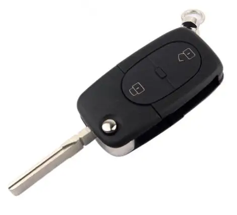 Задний чехол с 2 кнопками для VW Volkswagen Golf Passat Polo Bora Touran маленьким аккумулятором|case