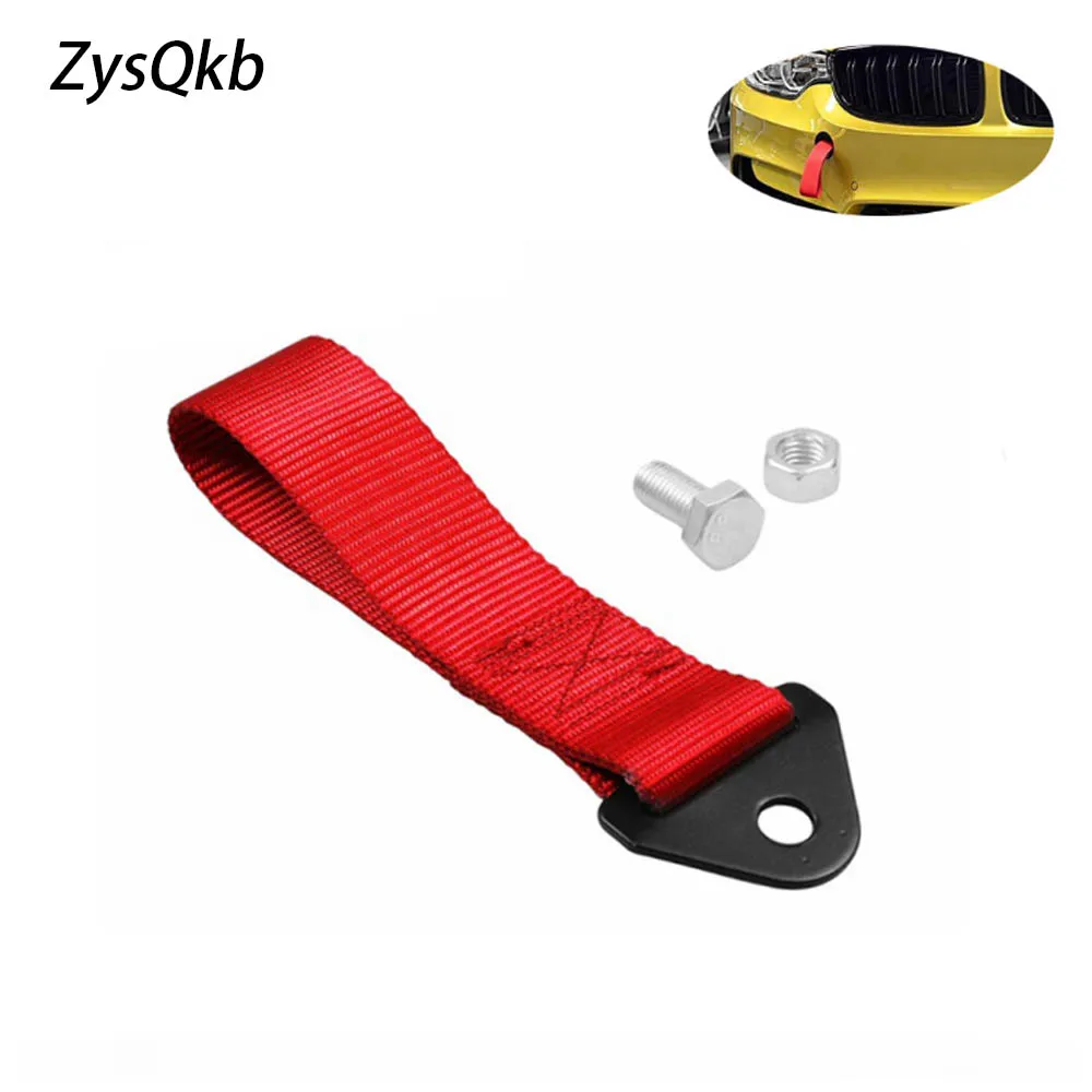 جديد سحب حزام عالية الجودة سباق سيارة Tow Strap/سحب الحبال/هوك/سحب القضبان مع الترباس و الجوز