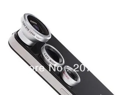 Magnetic 3 in 1 Wide Angle Macro lens 180 Fish Eye Camera Kit Set For Mobile Phone | Мобильные телефоны и аксессуары
