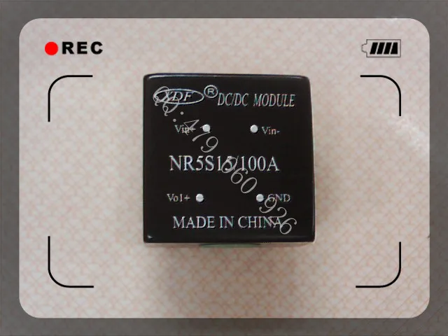 

[ZOB] XDF xindafei power module 5V 15V DC-DC NR5S15/100A. --10PCS/LOT