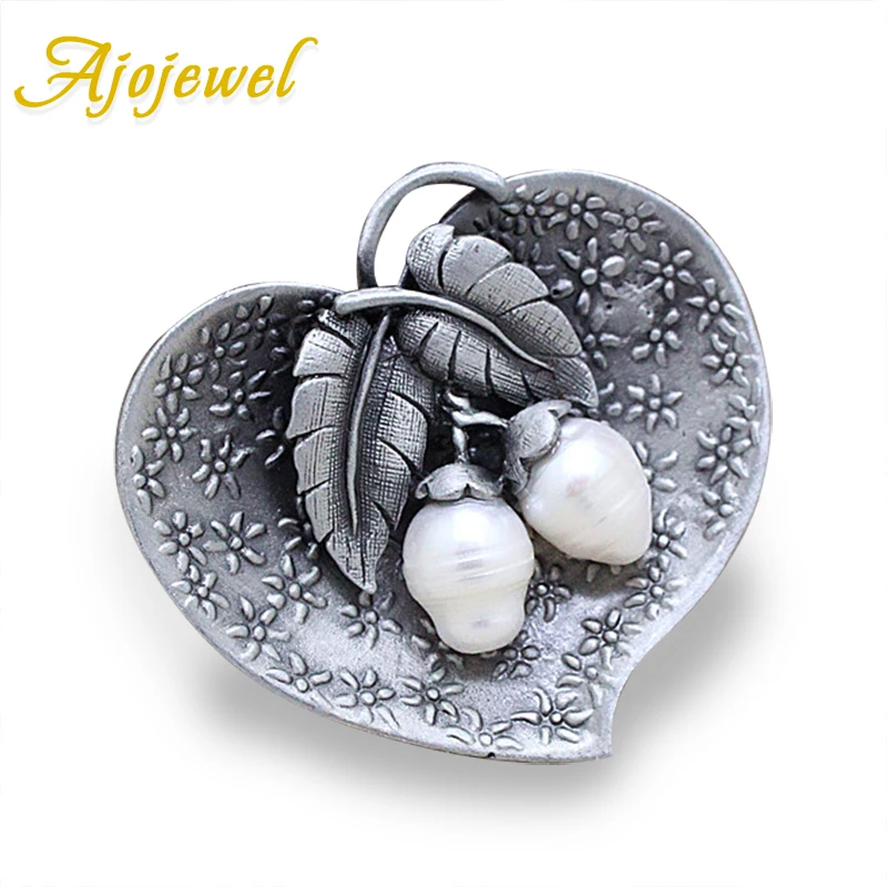 Женская Брошь в виде листьев с пресноводным жемчугом|pins for women|pearl brooch pinbrooch pins women |