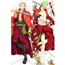 BL мужские японские персонажи Аниме ONE PIECE Roronoa Zoro Throw Otaku Dakimakura подарки постельные принадлежности длинная подушка для объятий чехол 150x50 см