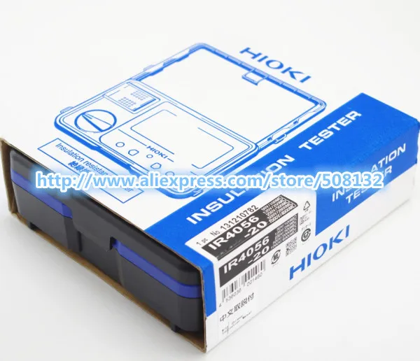HIOKI IR4056 20 5 диапазонный от 50 до 1000 в цифровой тестер сопротивления изоляции!|insulation