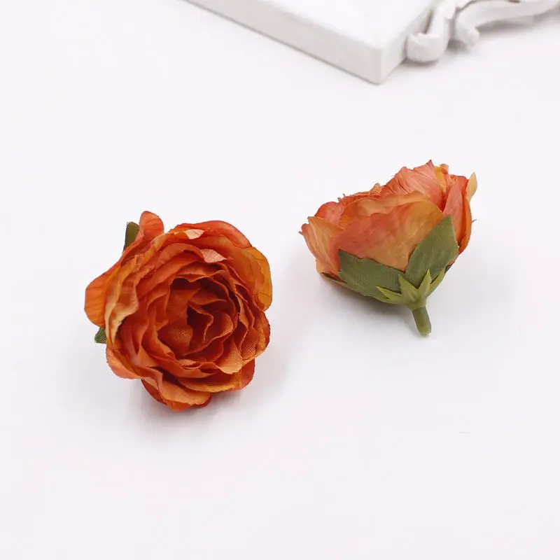 10 pieces 4.5cm Peony flower head silk Artificial Flowers For Wedding Decoration DIY Decorative Wreath Fake Flowers 10 pieces 4.5cm Peony flower head silk Artificial Flowers For Wedding Decoration DIY Decorative Wreath Fake Flowers