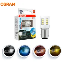 Лампа Ксеноновая OSRAM СВЕТОДИОДНЫЙ T10 T20 S25 W5W W21W P21W P21/5 Вт PY21W светодиодный расклинивающий Стандартный автомобильный Боковой габаритный фонарь лампы сигнала поворота светильник Интерьер светильник пара