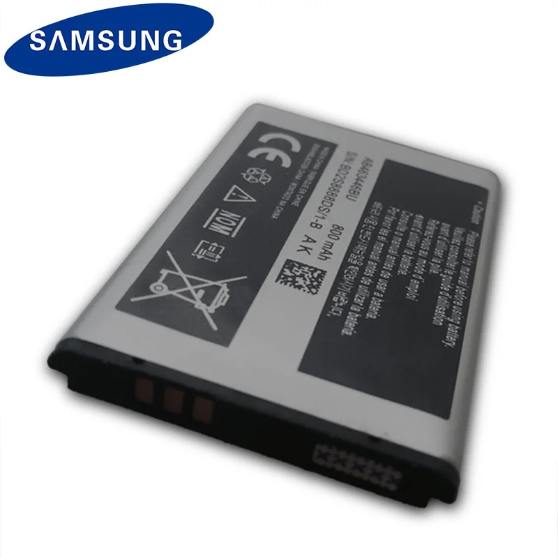 Samsung аккумулятор AB463446BU AB553446BU для Samsung C3300K X208 B189 B309 GT-C3520 E1228 GT-E2530 E339 GT-E2330 800 мА-ч