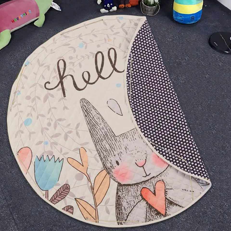 large round play mat