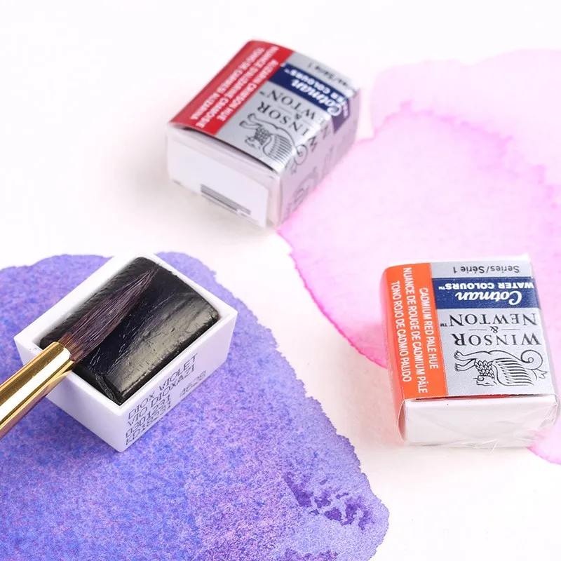 WINSOR& NEWTON 45 цветов акварельные краски Cotman твердый художественный водный цвет пигмент художественные принадлежности для рисования