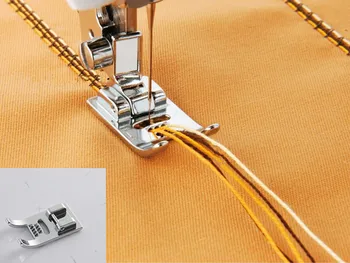 

HOUSEHOLD SEWING MACHINE PRESSER FOOT HOME PARTS 7HOLE PRESSER FOOT. # 9904 PRESSER / XC1961002