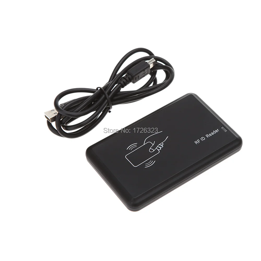 125khz EM ID USB rfid reader and writer USB Desktop reader card issuing