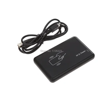 

125khz EM ID USB rfid reader and writer USB Desktop reader card issuing device no driver